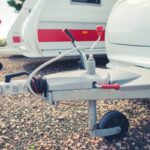 Recreational Vehicles Storage. Travel Trailers and Other RVs in the RV Storage Awaiting New Camping Season.